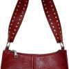 SweatyRocks Sweatyrocks Women'S Pu Leather Studded Zipper Shoulder Bag Top Handle Casual Crossbody Bag Shoulder Handbags