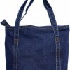 YunZh Yunzh Denim Tote Bag Casual Style Lightweight Classic Retro Travel Shopper Shoulder Handbag Shoulder Handbags