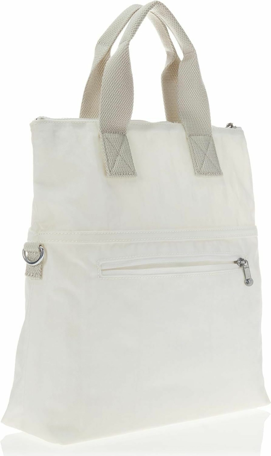 Kipling Kipling Women'S Eleva Shoulder, Fashionable, Stylish, Removable And Adjustable Strap, Nylon Travel Bag, Alabaster Tonal Shoulder Handbags