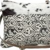 Myra Bag Myra Bag Dual Strap Cotton & Cowhide Bag S-1147 Shoulder Handbags