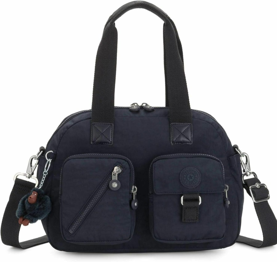 Kipling Kipling Defea Shoulder Bag True Blue Tonal Shoulder Handbags