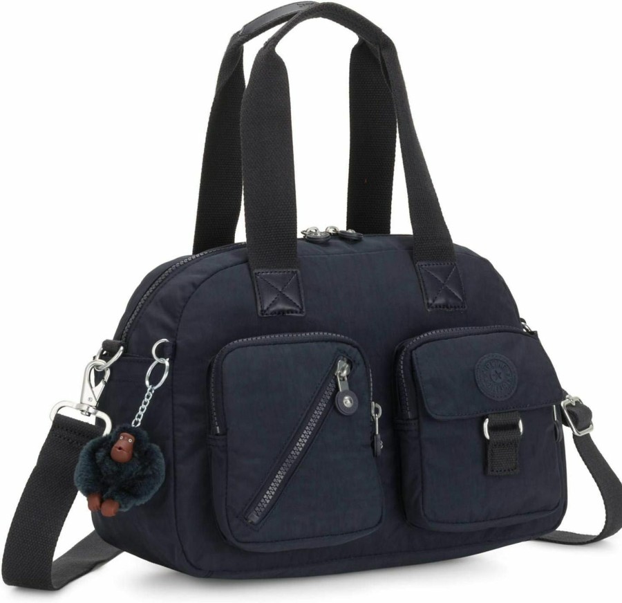 Kipling Kipling Defea Shoulder Bag True Blue Tonal Shoulder Handbags