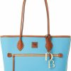 Dooney & Bourke Dooney & Bourke Handbag, Pebble Grain Tote - Sky Blue Shoulder Handbags