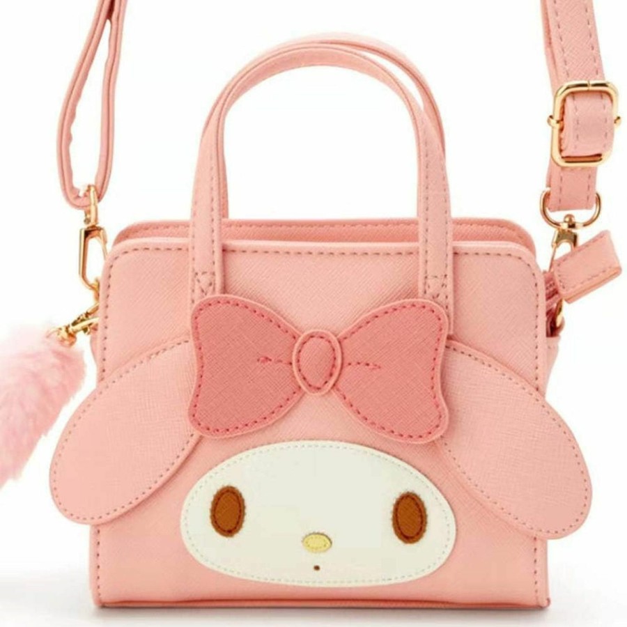 FIEIJ Shocktu My Melody Bag, Cinnamoroll Pompompurin Bag Cute Cartoon Shoulder Bag Anime Cosplay Doll Handbag (Pink) Shoulder Handbags