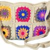 Verdusa Verdusa Women'S Floral Crochet Crossbody Bag Woven Shoulder Handbag Purse Shoulder Handbags