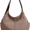 Hiigoo Hiigoo Fashion Women'S Multi-Pocket Cotton Canvas Handbags Shoulder Bags Totes Purses Shoulder Handbags