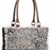 Myra Bag Myra Bag Leaf Print Upcycled Canvas Bag Shoulder Handbags