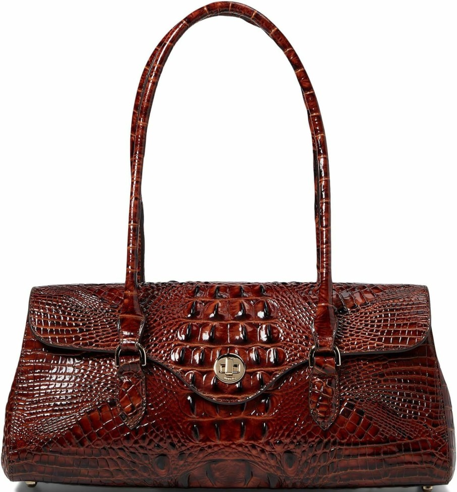 BRAHMIN Brahmin Dayan, Pecan Shoulder Handbags