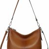 HESHE Heshe Leather Purses Women'S Shoulder Handbags Hobo Purses Crescent Bag Medium Fashion Designer Crossbody Bags Sling Bags Shoulder Handbags