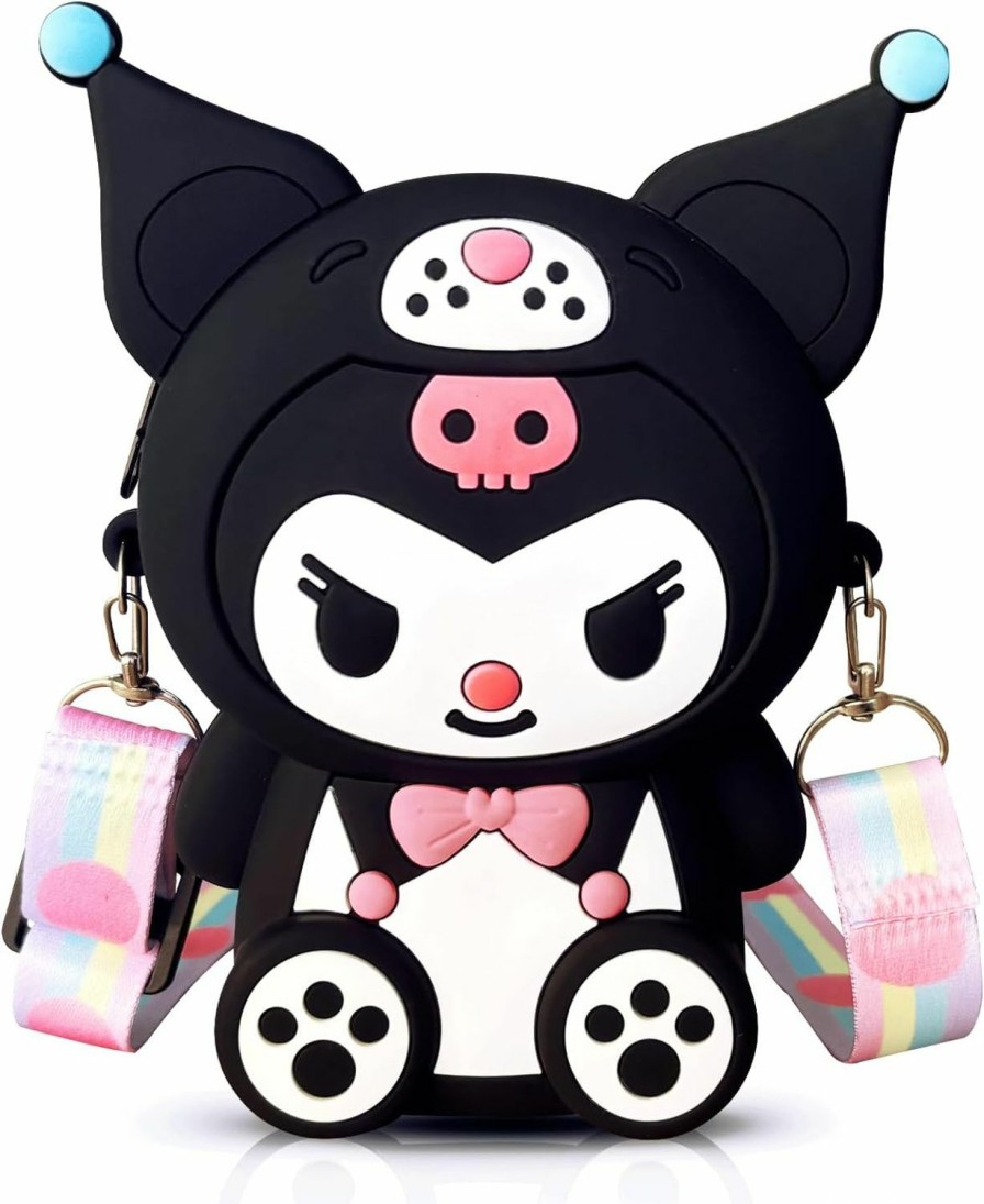 CZZLYJ Czzlyj Kawaii Accessory Cartoon Bag Anime Shoulder Bag Cute Wallet With Lanyard Anime Wallet Girl Birthday Gift Shoulder Handbags