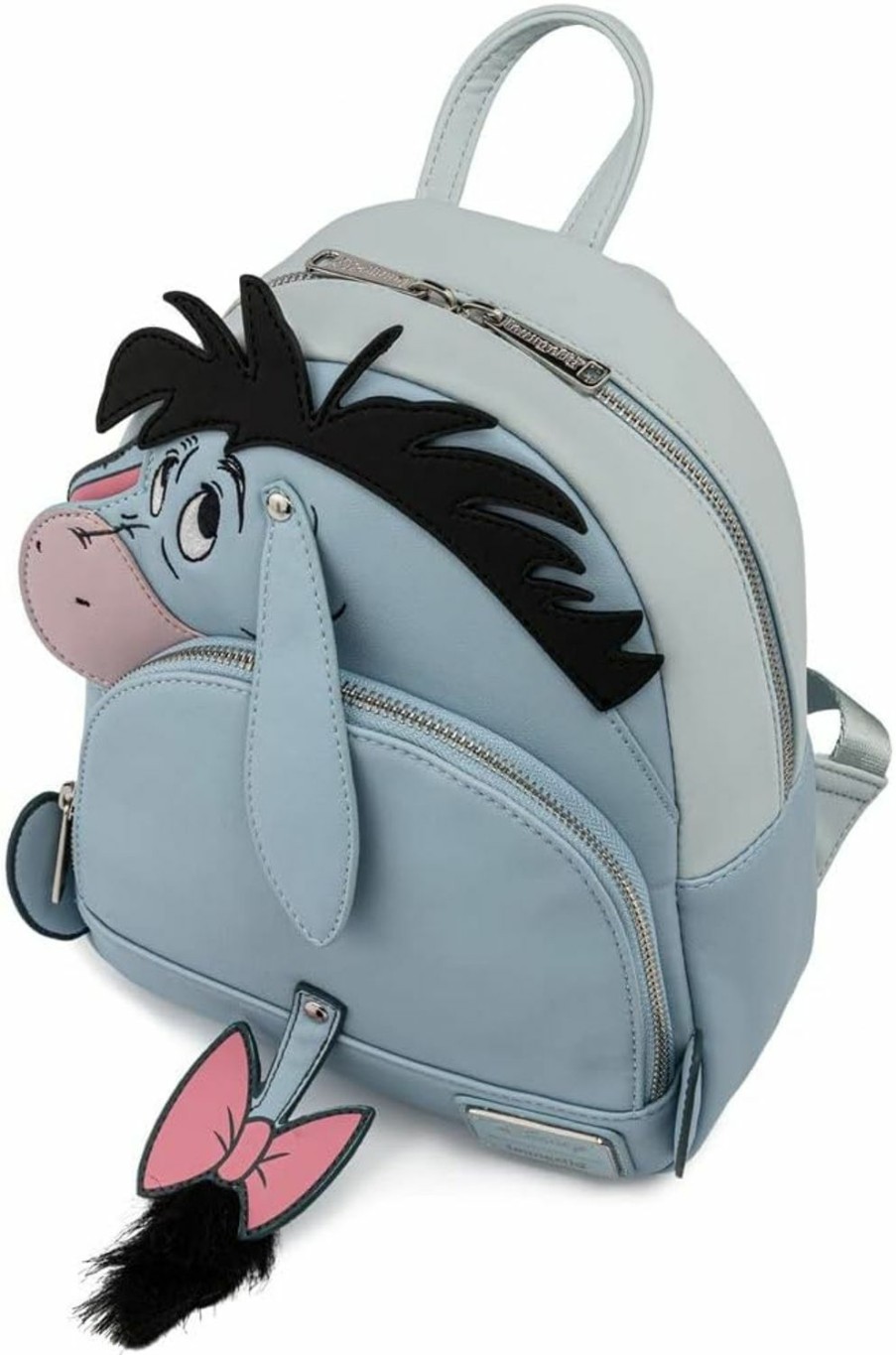 Loungefly Loungefly Disney Eeyore Cosplay Womens Double Strap Shoulder Bag Purse, One Size, Multi Shoulder Handbags