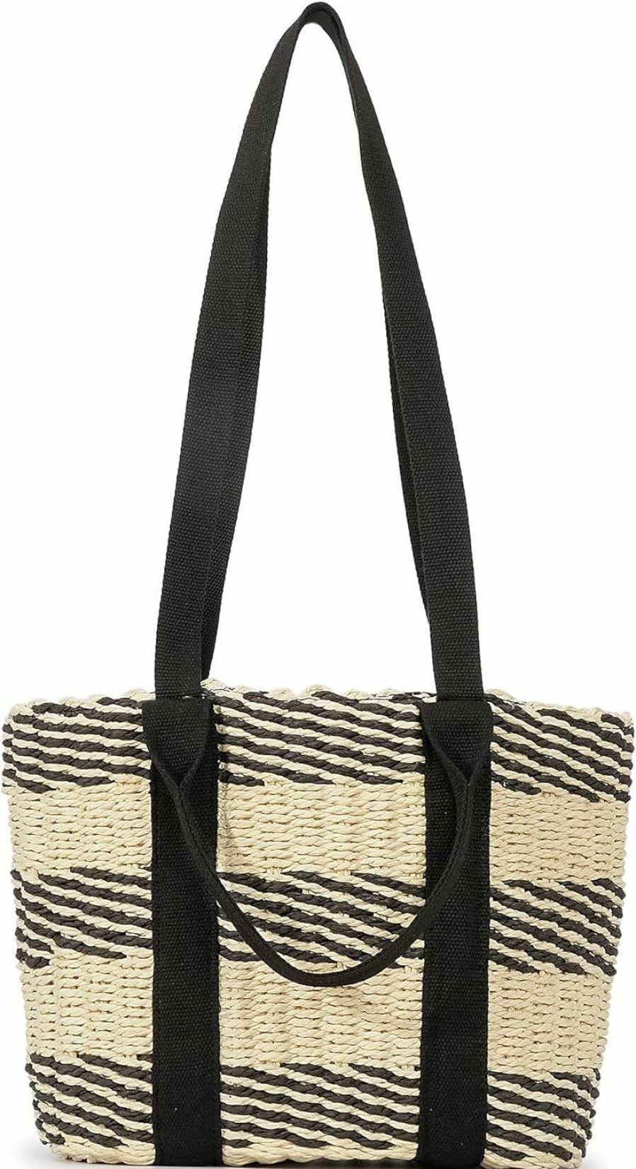 Herald Herald Large Handmade Straw Tote Purses For Women, Summer Beach Natural Weaving Chic Woven Handbags Shoulder Bags Shoulder Handbags