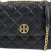 Tory Burch Tory Burch 148244 Willa Black Diamond Quilted With Gold Hardware Women'S Shoulder Bag Shoulder Handbags