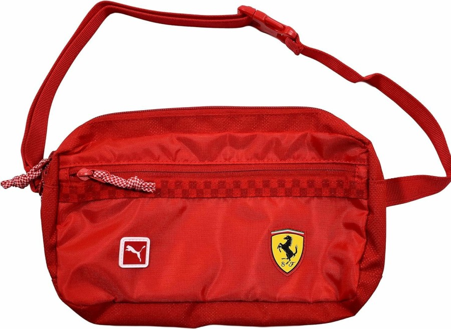 PUMA Puma Ferrari Fanwear Red Waistbag Shoulder Handbags