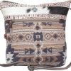 Myra Bag Western Canvas Crossbody Bag For Women - Cotton And Upcycled Leather Shoulder Bag Shoulder Handbags