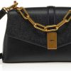 DKNY Dkny Conner Shoulder Bag, Black/Gold Shoulder Handbags