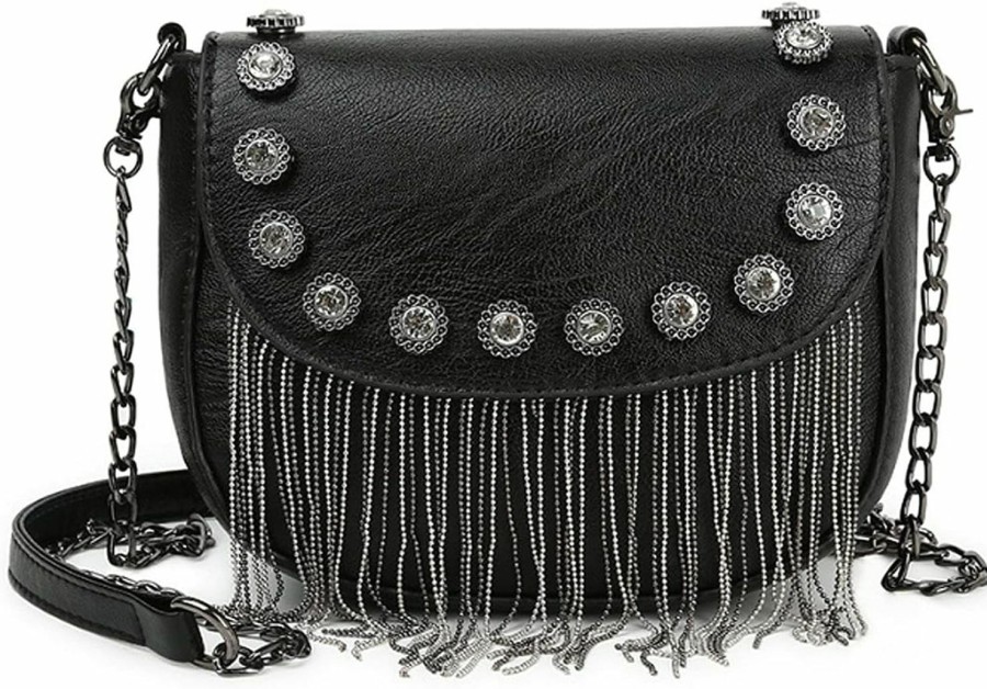 Heidi Women'S Small Studs Rivet Crossbody Handbag Fashion Shell Shape Shoulder Messenger Bag Shoulder Handbags