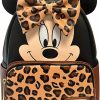 Loungefly Loungefly Exclusive Disney Minnie Mouse Leopard Print Double Strap Shoulder Bag Shoulder Handbags