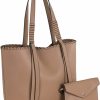 Montana West Montana West Tote Bag For Women Slouchy Shoulder Handbag Sets 2Pcs With Wallet Shoulder Handbags