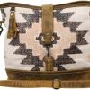 Myra Bag Myra Bag Entice Shoulder Bag Upcycled Canvas, Rug & Leather S-2642 Shoulder Handbags