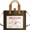 True Religion True Religion Tote, Women'S Medium Travel Shoulder Bag With Adjustable Strap Shoulder Handbags