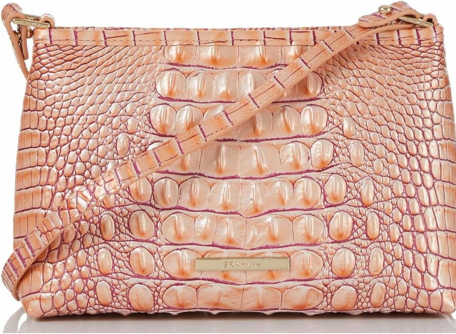 BRAHMIN Brahmin Lorelei - Apricot Rose Melbourne Shoulder Handbags