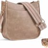 CLUCI Cluci Crossbody Bags For Women Trendy Vegan Leather Purses For Women Shoulder Bag With Two Strap Shoulder Handbags