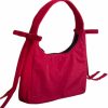 MANGMAO Cute Purses Small Shoulder Bag For Women Y2K Purse Crescent Bag Bow Purse Red Purse Coquette Purse Y2K Accessories Shoulder Handbags