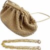 NAARIIAN Naariian Dumpling Bag,Clutch Purse For Women Shoulder Bag Dupes Designer Cloud Handbag Pu Leather Woven Handbag Shoulder Handbags