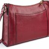 Kattee Kattee Genuine Leather Purses And Handbags For Women Crossbody Stachel Shoulder Bags Shoulder Handbags