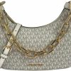 Michael Kors Michael Kors Large Cora Shoulder Chain Zip Bag (Lt Cream Multi) Shoulder Handbags