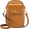 Kattee Kattee Crossbody Bags For Women Trendy, Leather Cell Phone Bag For Women, Vintage Small Shoulder Purse With Card Slots Shoulder Handbags