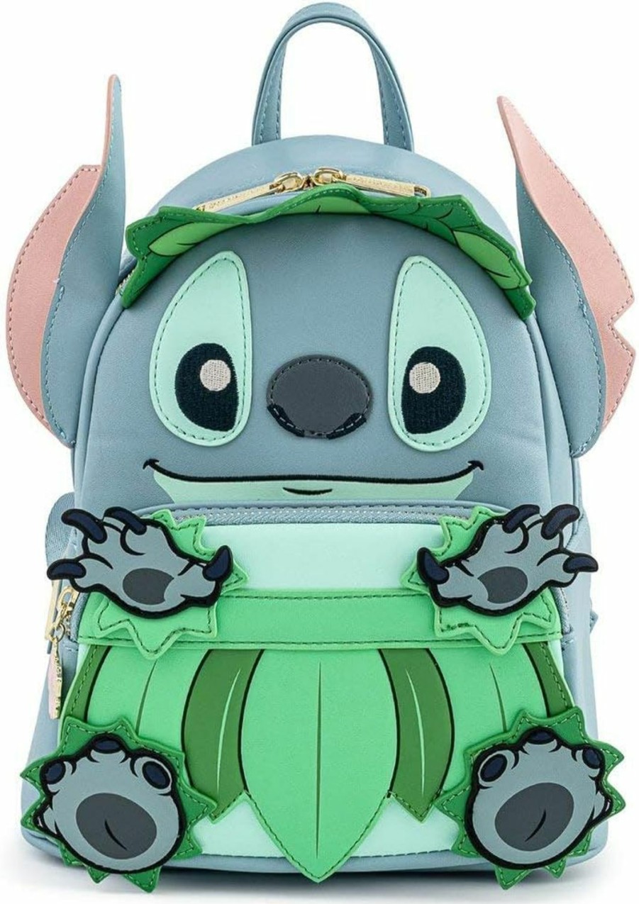 Loungefly Loungefly Disney Stitch Luau Cosplay Womens Double Strap Shoulder Bag Purse, One Size Shoulder Handbags