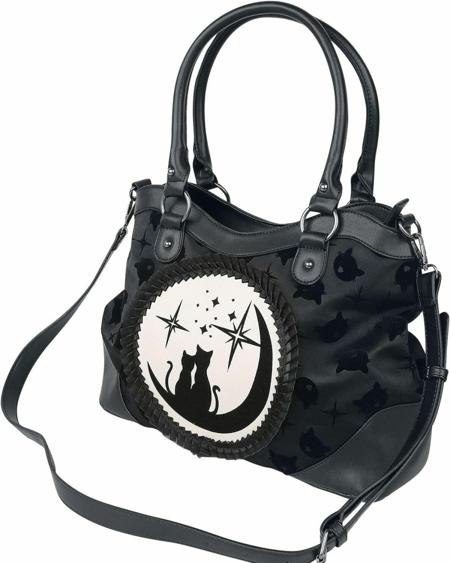 Lost Queen Lost Queen Women'S Purse Handbag Shoulder Bag | Gothic Dark Goth Victorian Shoulder Handbags