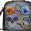 Anuschka Anuschka Women'S Genuine Leather Zip Around Travel Organizer - Hand Painted Exterior Shoulder Handbags