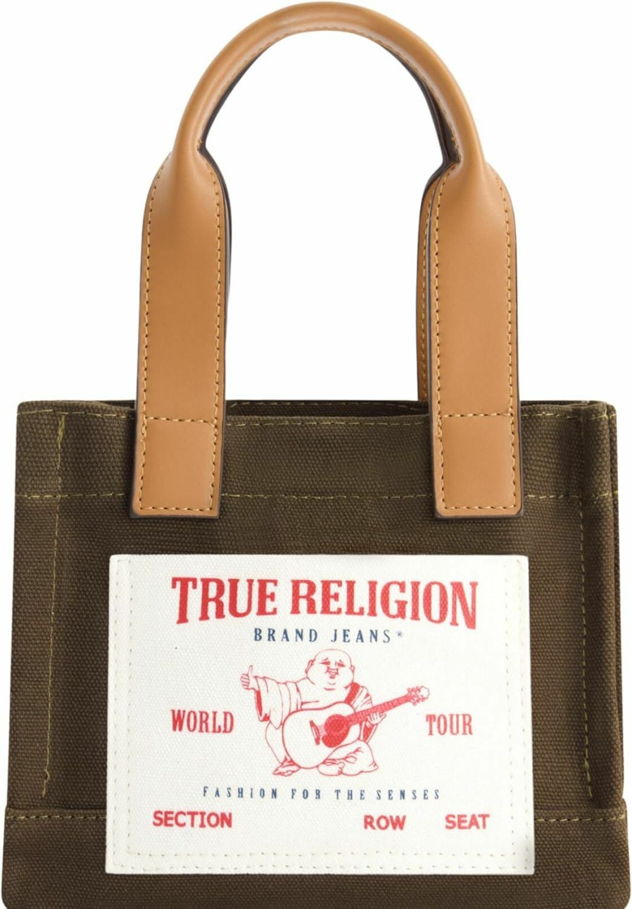 True Religion True Religion Tote Bag, Women'S Mini Travel Shoulder Bag With Adjustable Strap Shoulder Handbags