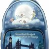 Loungefly Loungefly Disney Peter Pan Second Star Glow Womens Double Strap Shoulder Bag Purse Shoulder Handbags