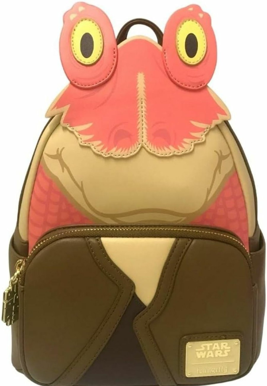 Loungefly Loungefly Exclusive Star Wars Jar Jar Binks Double Strap Shoulder Bag Shoulder Handbags