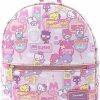 Loungefly Loungefly Sanrio Hello Kitty Kawaii Convertible Double Strap Shoulder Bag Handbag Purse Shoulder Handbags