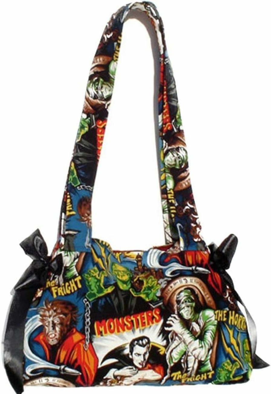 Hemet Hemet Horror Movie Hollywood Monsters Purse Shoulder Handbags