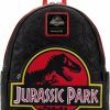 Loungefly Loungefly Women'S Universal Jurassic Park Logo Double Strap Shoulder Bag Purse Shoulder Handbags