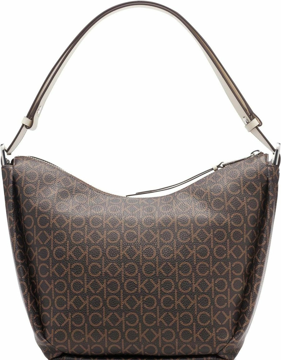 Calvin Klein Calvin Klein Prism Top Zip Convertible Hobo Shoulder Bag Shoulder Handbags