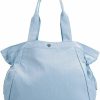 lululemon Lululemon Athletica Lululemon Side-Cinch Shopper Bag 18L (Blue Linen), Large Shoulder Handbags