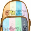 Loungefly Loungefly Pokemon Eeveelutions Womens Double Strap Shoulder Bag Purse Shoulder Handbags