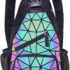 Sfly Handbags Womens Geometric Luminous Purse Bags Ladies Top Handle Satchel Bags Shoulder Handbags