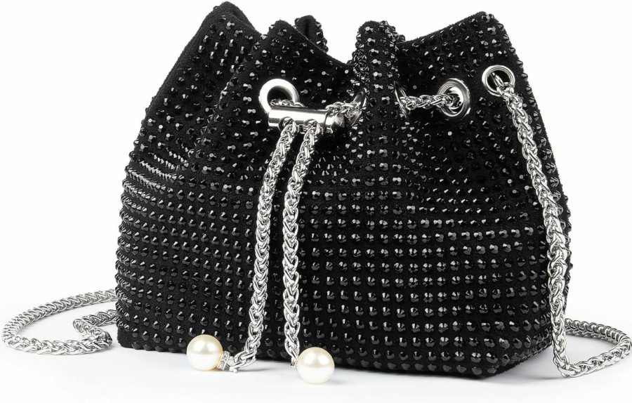 Peasgirl Peasgirl Evening Rhinestone Crossbody Bag For Women Rhinestone Purses Bling Purses For Women Wedding Prom Party Shoulder Handbags