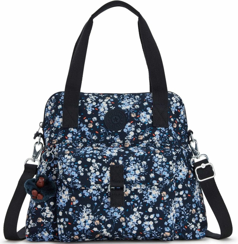 Kipling Kipling Pahneiro Printed Handbag Spring Bloom Shoulder Handbags