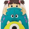 Loungefly Loungefly Disney Pixar Monsters Inc Boo Mike Sully Cosplay Womens Double Strap Shoulder Bag Purse Shoulder Handbags