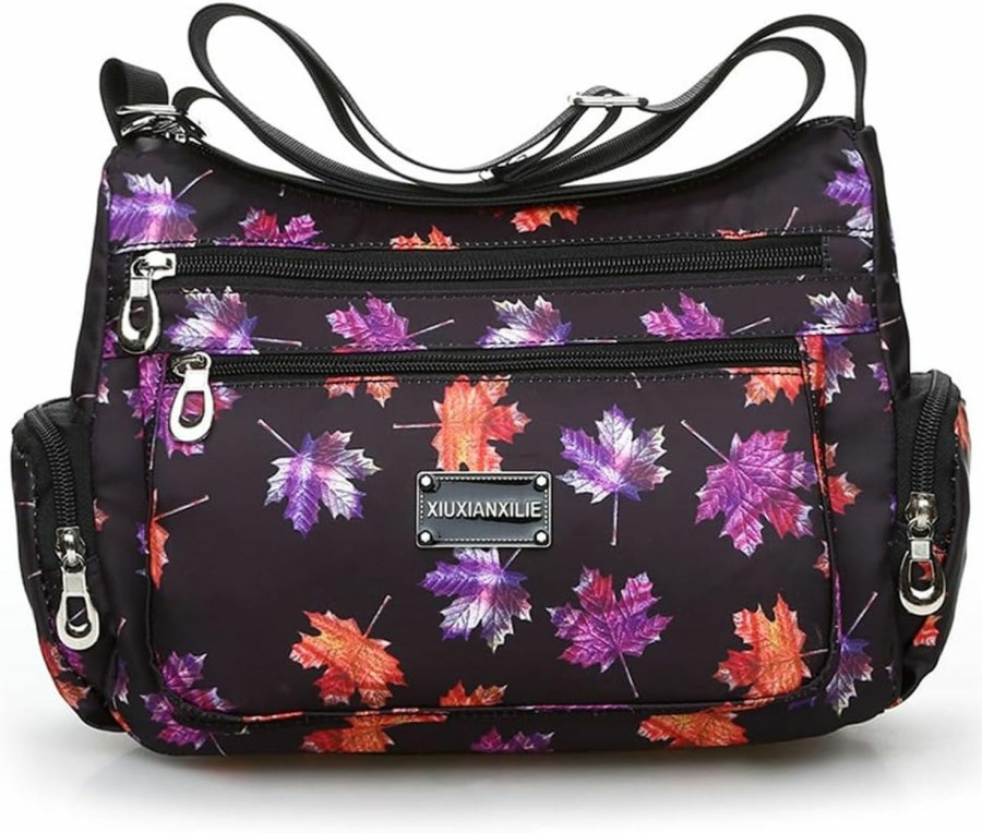 Generic Flower Cloth Shoulder Bag For Women Crossbody Bags Dumpling Bag Outdoor Leisure Large Capacity Women'S Bag Shoulder Handbags