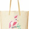 Vera Bradley Women'S Straw Tote Bag Shoulder Handbags